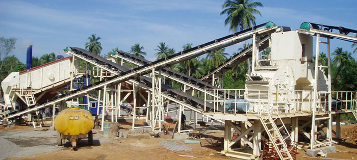 斯里兰卡花岗岩生产线设备-反击式破碎机